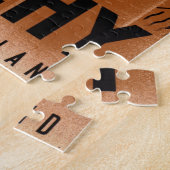 ヴィンテージローザンヌ・ウチー・スイス旅行ポスター ジグソーパズル (側面)