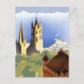 ヴィンテージローザンヌ・ウチー・スイス旅行 ポストカード (正面)