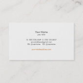 ヴィンテージロースターエッチング名刺 名刺 (裏面)