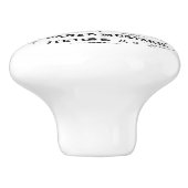 ヴィンテージローストグラウンドコーヒースパイスマスタード セラミックノブ (側面)