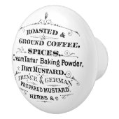 ヴィンテージローストグラウンドコーヒースパイスマスタード セラミックノブ (右)