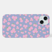 ヴィンテージローズの花柄 iPhoneケース (裏面横)