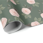 ヴィンテージローズウッド ラッピングペーパー (ロールコーナー)