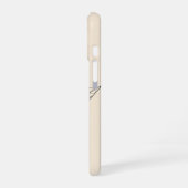 ヴィンテージローズスケッチ iPhone 16ケース (左側面)