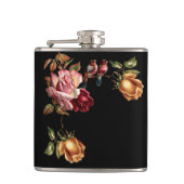 ヴィンテージローズ フラスク (正面)