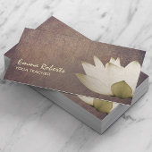 ヴィンテージロータスエレガントヨガ先生 名刺