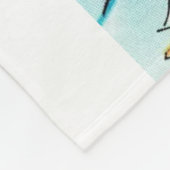 ヴィンテージロードアイランドマップスローブランケット フリースブランケット (角)