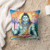 ヴィンテージロードシヴァスピリチュアル – 平和サマディ クッション (ブランケット)