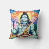 ヴィンテージロードシヴァスピリチュアル – 平和サマディ クッション (裏面)