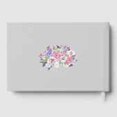 ヴィンテージロードスターとブーケ結婚ーズ ゲストブック (裏面)