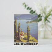 ヴィンテージローヌ=アルプス,フランス, Annecy - ポストカード (スタンド正面)