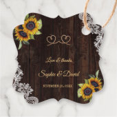 ヴィンテージロープ我々は結び目ひまわりの結び目 フェイバータグ (裏面)