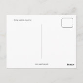 ヴィンテージローマの水の色の正義の宮殿 ポストカード (裏面)