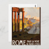 ヴィンテージローマはがき ポストカード (正面/裏面)