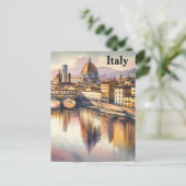 ヴィンテージローマイタリア建築旅行観光 ポストカード (スタンド正面)