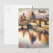 ヴィンテージローマイタリア建築旅行観光 ポストカード (正面/裏面)