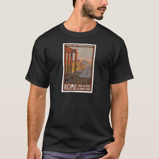 ヴィンテージローマイタリア Tシャツ (正面)