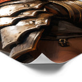 ヴィンテージローマンアーチャーのポスター – Bowman with Small Sh ポスター (角)