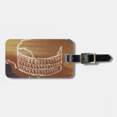 ヴィンテージローマンコロッセウムローマラゲッジタグ ラゲッジタグ (正面横)