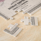 ヴィンテージローマ帝国地図（1862年） ジグソーパズル (側面)