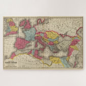ヴィンテージローマ帝国地図(1875年) ジグソーパズル (横)