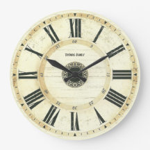 ヴィンテージローマ素朴数字農時計