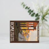 ヴィンテージローマ – イタリアへの旅行 ポストカード (スタンド正面)