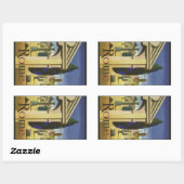 ヴィンテージローマItalyスタンプ 長方形シール (シート)