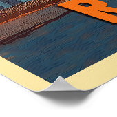 ヴィンテージローマItaly: Colosseum & Ancient 疑問に思 ポスター (角)