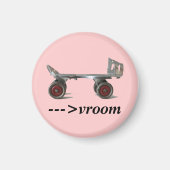 ヴィンテージローラスケート磁石 マグネット (正面)