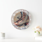 ヴィンテージローラスケート ラージ壁時計 (ホーム)