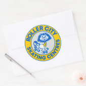 ヴィンテージローラーシティオーストラリア ラウンドシール (封筒)