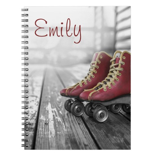 ヴィンテージローラースケート ノートブック (正面)