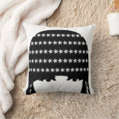 ヴィンテージローリング20のポートレートフラッパーガール クッション (ブランケット)