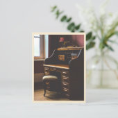 ヴィンテージロールトップデスクフォト ポストカード (スタンド正面)