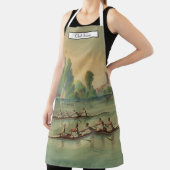 ヴィンテージローワーズクルーズレースボートレース エプロン (インサイチュ)