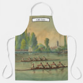 ヴィンテージローワーズクルーズレースボートレース エプロン (正面)