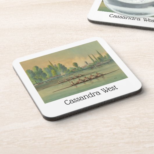 ヴィンテージローワーズクルーズレースボートレース コースター (左側)