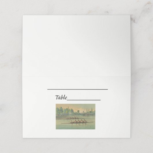 ヴィンテージローワーズクルーズレースボートレース プレイスカード (外部開封)