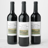 ヴィンテージローワーズクルーズレースボートレース ワインラベル (ボトル)