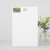 ヴィンテージローワーズクルーズレースボートレース 便箋 (スタンド正面)