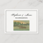 ヴィンテージローワーズクルーズレースボートレース 名刺 (正面)