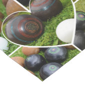 ヴィンテージローンボウルのコレクション ショートテーブルランナー (コーナー)