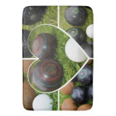 ヴィンテージローンボウルのコレクション バスマット (正面縦)