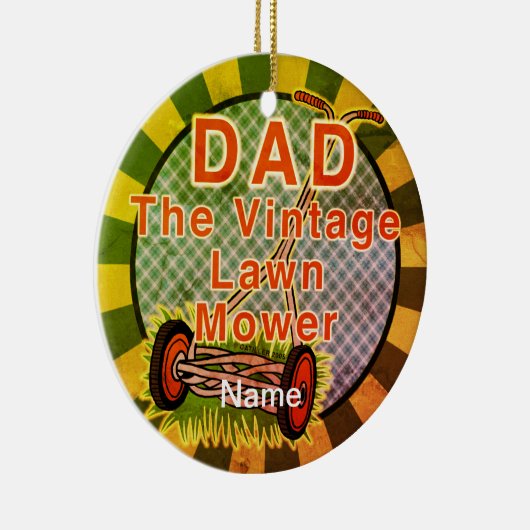 ヴィンテージローンモーアカスタムー セラミックオーナメント (右)