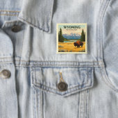 ヴィンテージワイオミング 缶バッジ (インサイチュ)
