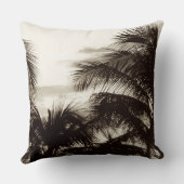 ヴィンテージワイキキハワイアンパーム クッション (裏面)