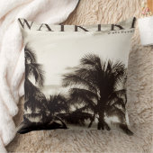 ヴィンテージワイキキハワイアンパーム クッション (ブランケット)