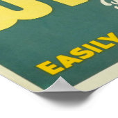 ヴィンテージワイラケイニュージーランドトラベル ポスター (角)