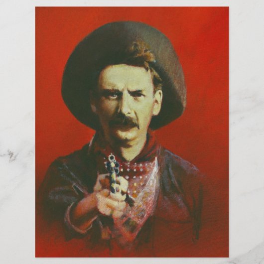 ヴィンテージワイルドウェストアウトローフライヤー チラシ (正面)